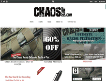 Tablet Screenshot of chaosready.com